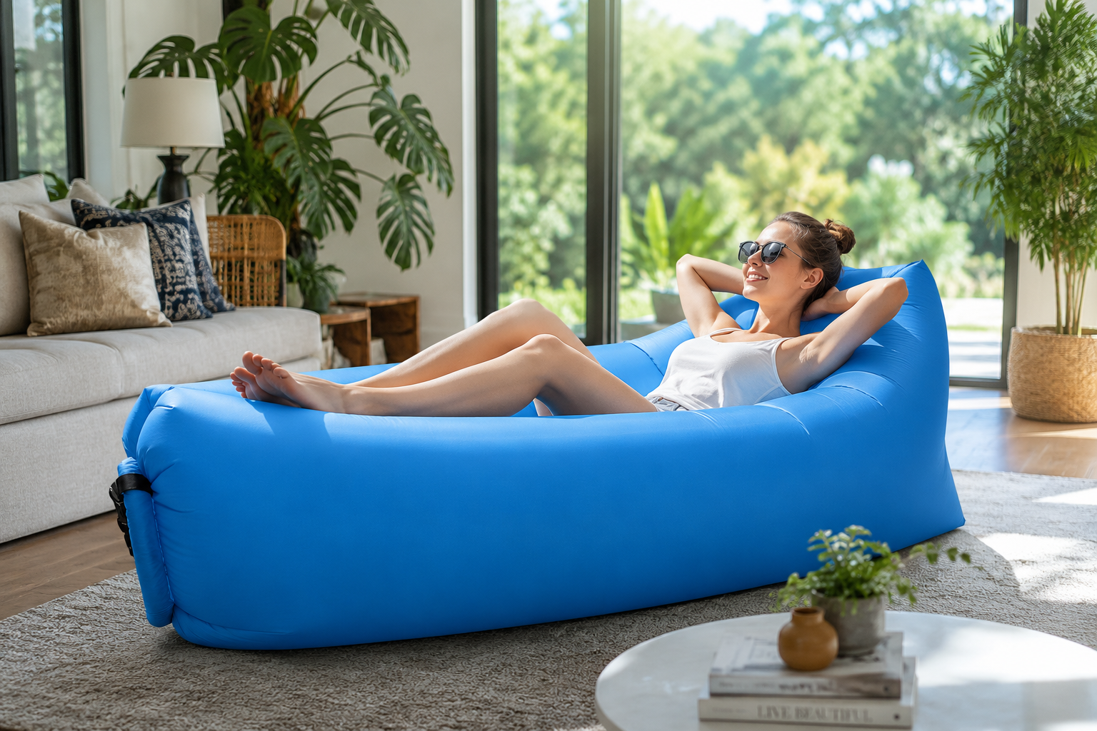 Camping Inflatable Lounger Sofa